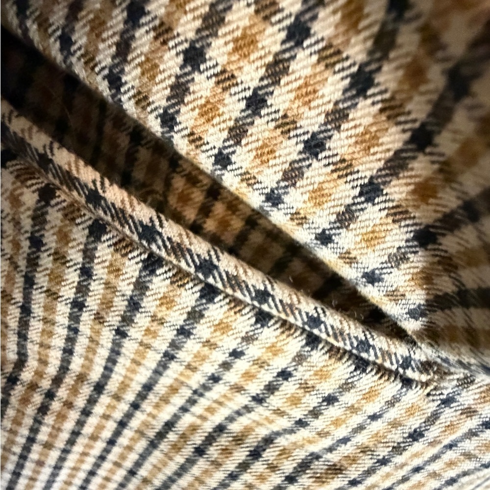 Banana Republic Tan and Brown Checkered Blazer - Picture 3 of 7